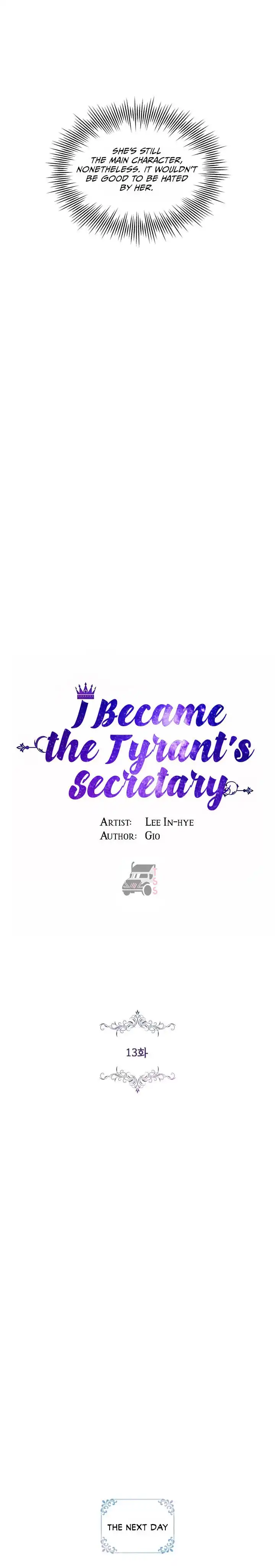 I Became The Tyrant'S Secretary Chapter 13 7